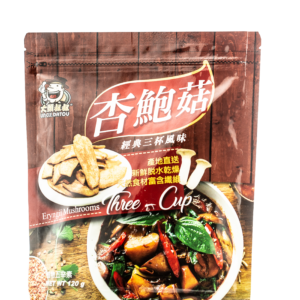 《大頭叔叔-UNCLE DATOU》經典三杯風味杏鮑菇 120g