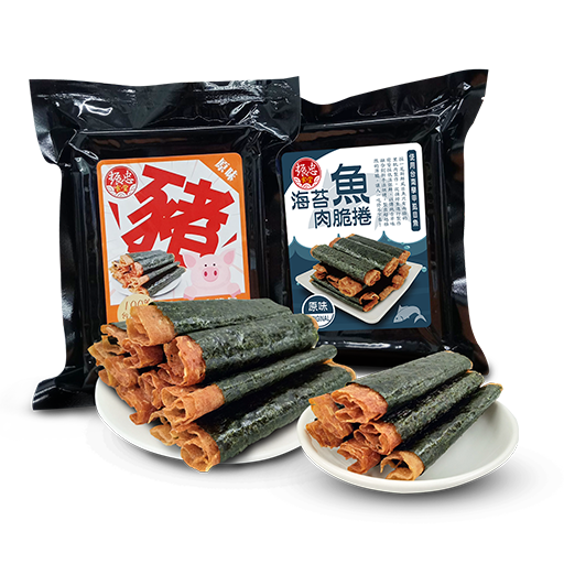 【振忠食堂】 海苔脆捲 [豬肉/魚肉]