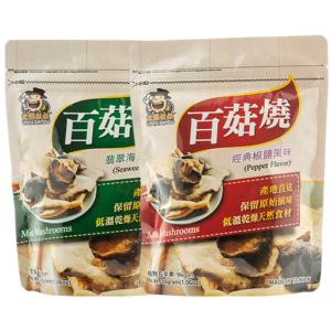 《大頭叔叔-UNCLE DATOU》百菇燒 30g [經典椒鹽/翡翠海苔]