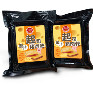 【振忠食堂】 筷子豬肉乾 (蜜汁/起司)