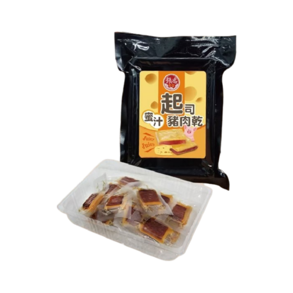 【振忠食堂】 筷子豬肉乾 (蜜汁/起司)