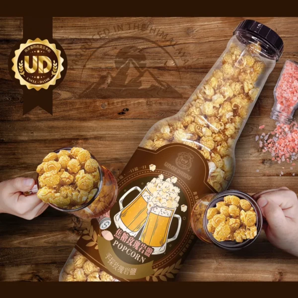 《大頭叔叔-UNCLE DATOU》 700g [ღ焦糖玫瑰鹽ღ]巨大罐爆米花