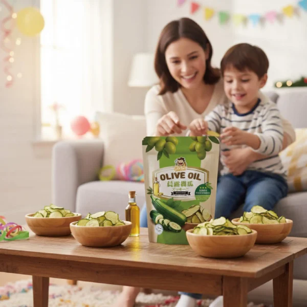 橄欖油晨露櫛瓜片 25g