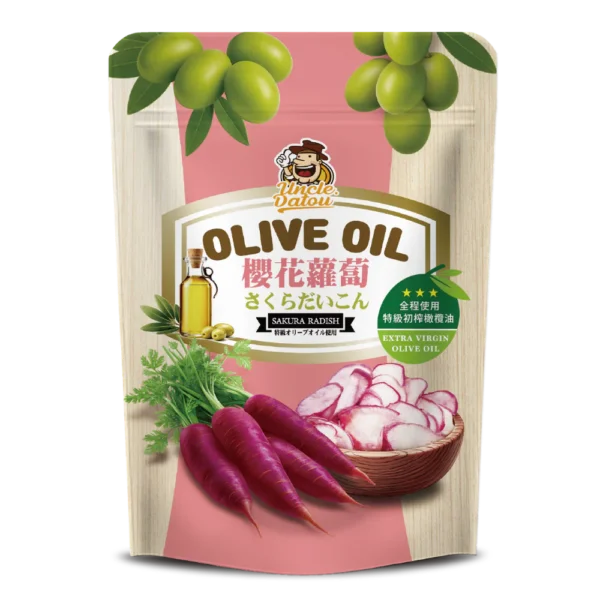 橄欖油櫻花蘿蔔片 20g