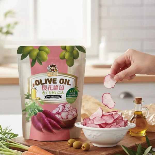 橄欖油櫻花蘿蔔片 20g