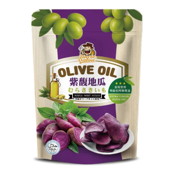 紫馥地瓜-橄欖油脆片_去背主圖 橄欖油紫馥地瓜片 40g